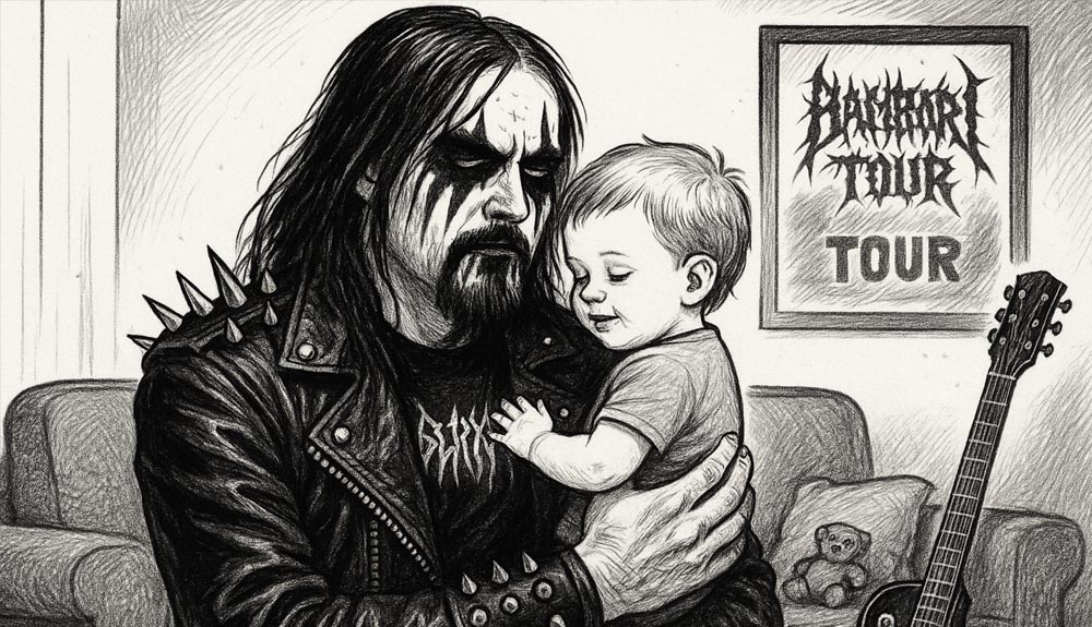 Behind the Growls: Metal Musicians Who Love Their Families Deeply