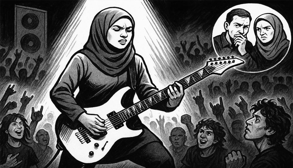 “You Wear a Hijab, So You Can’t Play Metal?” — Says Who?