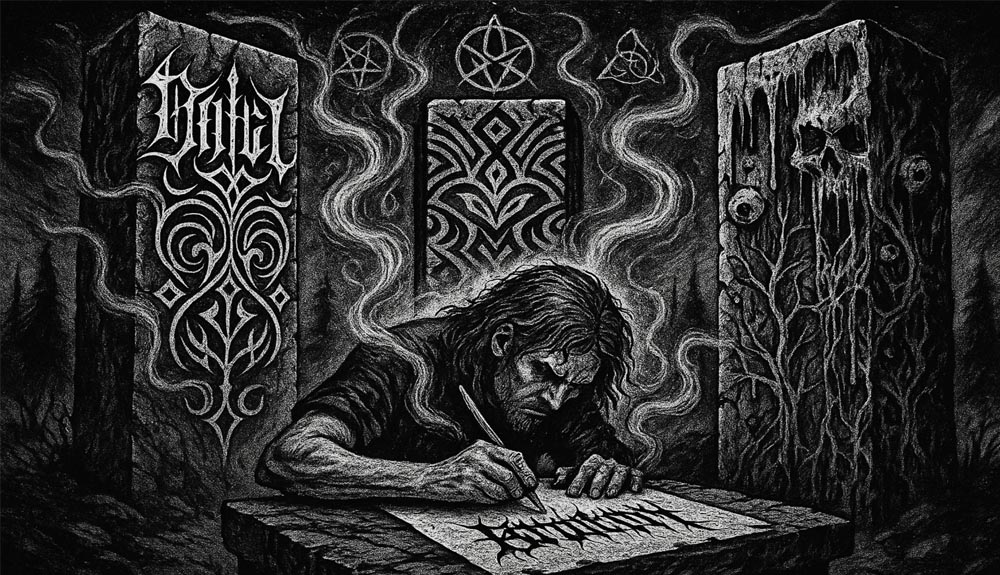 Unexpected Roots: How Calligraphy, Tribal Art, and Horror Inspire Metal Fonts